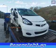 TOYOTA AYGO ΗΜΙΑΞΟΝΙΑ ΜΟΥΑΓΙΕ ΨΑΛΙΔΙΑ www.saravalaki.com