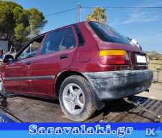 TOYOTA STARLET 1.3  ΠΟΔΙΑ,ΠΟΡΤΠΑΓΚΑΖ,ΠΡΟΦΥΛΑΚΤΗΡΕΣ www.saravalaki.com
