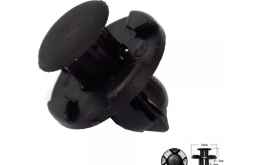 ΚΛΙΠ NISSAN ΜΑΣΠΙΕ/ΘΟΛΟΥ ΜΑΥΡΟ (10ΤΕΜ)