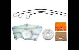 ΣΕΤ ΕΠΙΣΚΕΥΗΣ ΓΡΥΛΟΥ ΠΑΡΑΘΥΡΟΥ AUDI A4 '01-'07 ΕΜΠΡΟΣ (FULL SET)