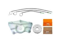 ΣΕΤ ΕΠΙΣΚΕΥΗΣ ΓΡΥΛΟΥ ΠΑΡΑΘΥΡΟΥ AUDI A4 '01-'07 (FULL SET)