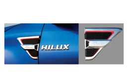 ΔΙΑΚΟΣΜΗΤΙΚΟ ΠΛΑΙΝΟ ΦΤΕΡΟΥ TOYOTA HILUX REVO '15- (ΣΕΤ)