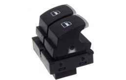 ΔΙΑΚΟΠΤΗΣ ΗΛΕΚΤΡΙΚΩΝ ΠΑΡΑΘΥΡΩΝ VW GOLF 6 '08-'12/ CADDY '11-'15/ EOS '11-'16/ TOURAN '11-'15/ AMAROK 2ΠΛΟΣ| 4PIN