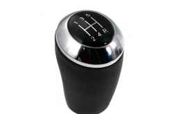 ΠΟΜΟΛΟ ΛΕΒΙΕ ΤΑΧΥΤΗΤΩΝ MAZDA 2/3/5/6 ΔΕΡΜΑ - ΧΡΩΜΙΟ ΔΑΧΤΥΛΙΔΙ - 5 ΤΑΧΥΤΗΤΕΣ-12345R