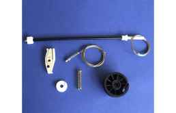 ΣΕΤ ΕΠΙΣΚΕΥΗΣ ΓΡΥΛΟΥ ΠΑΡΑΘΥΡΟΥ PEUGEOT 206CC ΠΙΣΩ (FULL SET)