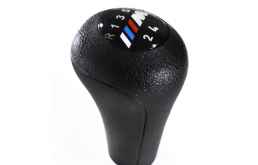 ΠΟΜΟΛΟ ΛΕΒΙΕ ΤΑΧΥΤΗΤΩΝ BMW E36/E46/E30 SERIES 3 - 5 ΤΑΧΥΤΗΤΕΣ -R12345 - ΠΛΑΣΤΙΚΟ - 'M' - ΜΑΥΡΟ