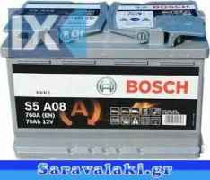 BOSCH ΜΠΑΤΑΡΙΕΣ ΑΥΤΟΚΙΝΗΤΟΥ AGM www.saravalaki.com
