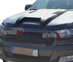 ΔΙΑΚΟΣΜΗΤΙΚΟ ΚΑΠΟ (ΦΟΥΣΚΩΜΑ) ΣΕ MAT ΜΑΥΡΟ BONNET 516 FORD RANGER T7 2017+ & T8 2020+