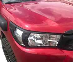 ΕΜΠΡΟΣΘΙΕΣ ΓΡΙΛΙΕΣ ΦΑΝΑΡΙΩΝ ΣΕ ΜΑΤ ΜΑΥΡΟ GR 103BL TOYOTA HILUX REVO 2016+