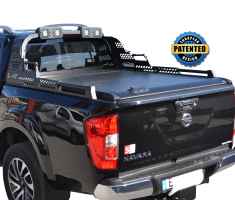 ΚΑΠΑΚΙ ΚΑΡΟΤΣΑΣ ΡΟΛΟ ΑΛΟΥΜΙΝΙΟΥ ΜΕ PREMIUM LED ROLL-BAR TEK 908 ROLL+RB 430LED NISSAN NAVARA D23 NP300 2016+