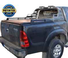 ΚΑΠΑΚΙ ΚΑΡΟΤΣΑΣ ΡΟΛΟ ΑΛΟΥΜΙΝΙΟΥ ΜΕ PREMIUM LED ROLL-BAR TEK 908 ROLL+RB 430LED TOYOTA HILUX (VIGO) 2005+&2011+
