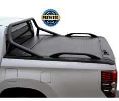 ΚΑΠΑΚΙ ΚΑΡΟΤΣΑΣ ΡΟΛΟ ΑΛΟΥΜΙΝΙΟΥ ΜΕ ΕΡΓΟΣΤΑΣΙΑΚΟΥ ΤΥΠΟΥ ΣΙΔΕΡΕΝΙΟ ROLL-BAR ΚΑΙ ΚΟΥΠΑΣΤΕΣ TEK 908 ROLL+RB 416BL+KOUP 70BL MITSUBISHI L200 (TRITON) 2019+