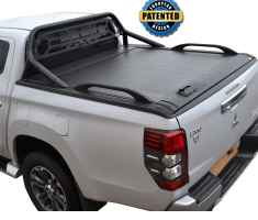 ΚΑΠΑΚΙ ΚΑΡΟΤΣΑΣ ΡΟΛΟ ΑΛΟΥΜΙΝΙΟΥ ΜΕ ΕΡΓΟΣΤΑΣΙΑΚΟΥ ΤΥΠΟΥ ΣΙΔΕΡΕΝΙΟ ROLL-BAR, ΑΨΙΔΑ ΤΖΑΜΙΟΥ ΚΑΙ ΚΟΥΠΑΣΤΕΣ TEK 908 ROLL+RB 416BL+APS 96BL+KOUP 70BL MITSUBISHI L200 (TRITON) 2019+