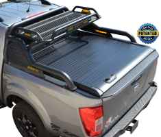ΚΑΠΑΚΙ ΚΑΡΟΤΣΑΣ ΡΟΛΟ ΑΛΟΥΜΙΝΙΟΥ ΜΕ PREMIUM ROLL-BAR ΦΟΡΤΩΣΗΣ TEK 908 ROLL+RB 424BL NISSAN NAVARA D23 NP300 2016+