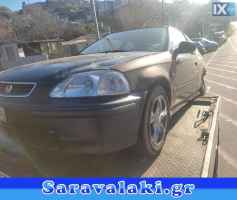 HONDA CIVIC ΠΑΡΑΘΥΡΑ ΜΠΡΟΣΤΑ www.saravalaki.com