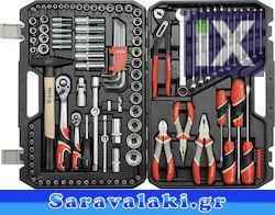 YATO YT-38901 Βαλίτσα με 122 Εργαλεία ΕΡΓΑΛΕΙΟΘΗΚΗ