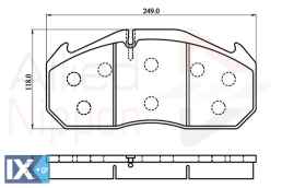 ΣΕΤ ΔΙΣΚΟΦΡΕΝΑ ΕΜΠΡ. ΟΠΙΣΘ. MAN  ACV014HD