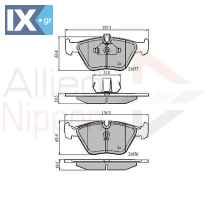 ΣΕΤ ΔΙΣΚΟΦΡΕΝΑ ΕΜΠΡ. BMW  ADB01010 34111163387 34111163953 34111164330 34111164331 34111164627 34111164629 34112157586 34112157587 34112157588 34112157590 34112282415 34112282995 34116754705 341167612