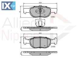 ΣΕΤ ΔΙΣΚΟΦΡΕΝΑ ΕΜΠΡ. FIAT  ADB01018 71752981 71752982 71770963 71772209 77362170 77362190 9947934 9948408 9948410 71752982 77362170 9948408 9948410 71752982 77362170