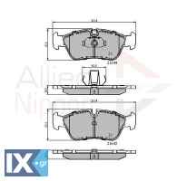ΣΕΤ ΔΙΣΚΟΦΡΕΝΑ ΕΜΠΡ. BMW  ADB01023 34111160356 34111160357 34111160532 34111161437 34111161438 34111161445 34111161446 34111163850 34111164498 34111164500 34111165555 34111165557 341116761237 34112157