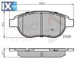 ΣΕΤ ΔΙΣΚΟΦΡΕΝΑ ΕΜΠΡ. CITROEN-PEUGEOT  ADB01038 1611140980 1613704080 425222 425235 425250 425252 425253 425331 425339 425385 425418 425427 425471 425489 425492 E172125 E172284 E172315 1613704080 42522