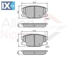 ΣΕΤ ΔΙΣΚΟΦΡΕΝΑ ΕΜΠΡ. MITSUBISHI  ADB01088 MK499872