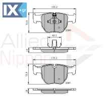 ΣΕΤ ΔΙΣΚΟΦΡΕΝΑ ΕΜΠΡ. LAND ROVER  ADB01157 SFC000010 SFC500050 SFC500080 SFC500090