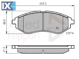 ΣΕΤ ΔΙΣΚΟΦΡΕΝΑ ΕΜΠΡ. DAEWOO  ADB01186
