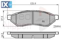 ΣΕΤ ΔΙΣΚΟΦΡΕΝΑ ΟΠΙΣΘ. CHEVROLET  ADB01190 96496766 96496763
