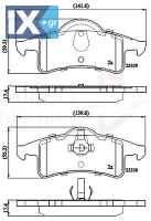 ΣΕΤ ΔΙΣΚΟΦΡΕΝΑ ΟΠΙΣΘ. JEEP  ADB01231 05011978AA 05011970AA 05011970AB 05011978AA 5011970AA