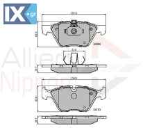 ΣΕΤ ΔΙΣΚΟΦΡΕΝΑ ΕΜΠΡ. BMW  ADB01300 34112288875 34112288876 34112288878 34112288879 34112339267 34112339268 34116763617 34116763618 34116769099 34116769100 34116771868 34116779099 34116799166