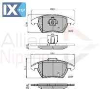 ΣΕΤ ΔΙΣΚΟΦΡΕΝΑ ΕΜΠΡ. CITROEN-PEUGEOT  ADB01308 8X0698151 8X0698151 1609987980 1611457880 1636411180 1647862680 425260 425323 425343 425344 425488 E172150 E172359 1609987980 1611457880 425260 425323 42