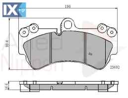 ΣΕΤ ΔΙΣΚΟΦΡΕΝΑ ΕΜΠΡ. PORSCHE-VW  ADB01314 7L0698151 7L0698151B 7L0698151D 7L0698151F 7L0698151H 7L0698151Q 7L0698151S 7L5698151C 7L6698151 7L6698151C 7L0698151 7L0698151B 7L0698151D 7L0698151F 7L06981
