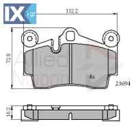ΣΕΤ ΔΙΣΚΟΦΡΕΝΑ ΟΠΙΣΘ. PORSCHE-AUDI  ADB01316 7L06698451A 4L0698451D 7L0615415B 7L0698451 7L0698451A 7L0698451B 7L0698451G 7L0698451H 7L5698451 7L5698451B 7L6698451A 7L6698451D 4L0698451D 7L0615415B 7L