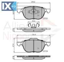 ΣΕΤ ΔΙΣΚΟΦΡΕΝΑ ΕΜΠΡ. FORD-VOLVO  ADB01323 BPYK3323ZA9C BPYK3323ZB9C B3YH3323Z B3YH3323ZA B3YH333Z B3YH333ZA B4YB3323Z B4YB333Z BPYK3323Z BPYK3323ZA BPYK3323ZA9C BPYK333Z BPYK333ZA BPYK333ZA9C C2Y33323
