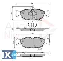 ΣΕΤ ΔΙΣΚΟΦΡΕΝΑ ΕΜΠΡ.CHEVROLET- DAEWOO-OP  ADB0134 11046148 1605087 1605455 1605810 1605824 1605881 1605907 90374747 90374748 90421736 90442995 90485140 90510331 93176120 93192639 1605087 1605455 16058