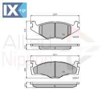 ΣΕΤ ΔΙΣΚΟΦΡΕΝΑ ΕΜΠΡ. SEAT-VW  ADB0148 171698151G 191698151B 191698151G 191698151L 321698151B 321698151D 321698151E 321698151H 171698151G 191698151B 191698151G 321698151B 321698151D 321698151E 32169815