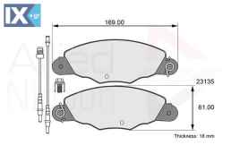 ΣΕΤ ΔΙΣΚΟΦΡΕΝΑ ΕΜΠΡ. CITROEN  ADB01526 425145 425211 425301 E172086
