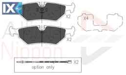 ΣΕΤ ΔΙΣΚΟΦΡΕΝΑ ΟΠΙΣΘ. CITROEN  ADB01527 425111 425111 425112 9404251248 JLM11114 JLM11119 JLM11903 JLM1833 JLM1903 JLM20257