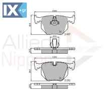ΣΕΤ ΔΙΣΚΟΦΡΕΝΑ ΟΠΙΣΘ. BMW  ADB01547 34211163324 34211163326 34211163833 34211164581 34211164582 34212157576 34212180421 34212357231 34213403241 34216761247 34216761248 34216761250 34216761251 SFP00012