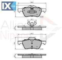 ΣΕΤ ΔΙΣΚΟΦΡΕΝΑ ΕΜΠΡ. MINI  ADB01548 34111503076 34116761287 34116765446 34116770332
