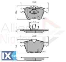 ΣΕΤ ΔΙΣΚΟΦΡΕΝΑ ΕΜΠΡ. VOLVO  ADB01608 1405511 1423389 1431178 6G9N2K021CA 6G9N2K021CC 30736222 30736322 30769139 30793539 30793857 31200229 31200299 31323601 31347967