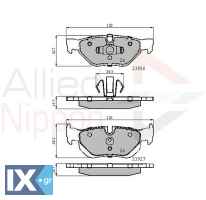 ΣΕΤ ΔΙΣΚΟΦΡΕΝΑ ΟΠΙΣΘ. BMW  ADB01708 34121288891 34121288892 34121288893 34121288894 34216767150 34216773161 34216774692 34216790761