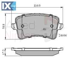 ΣΕΤ ΔΙΣΚΟΦΡΕΝΑ ΟΠΙΣΘ. AUDI  ADB01709 8K0698451 8K0698451A 8K0698451B 8K0698451C 8K0698451D 8K0698451E 8K0698451 8K0698451A 8K0698451B 8K0698451C 8K0698451D 8K0698451E 8K0698451 8K0698451A 8K0698451B 8