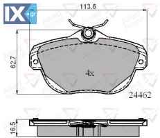 ΣΕΤ ΔΙΣΚΟΦΡΕΝΑ ΟΠΙΣΘ. CITROEN  ADB01717 425329