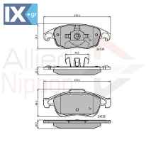 ΣΕΤ ΔΙΣΚΟΦΡΕΝΑ ΕΜΠΡ. CITROEN  ADB01719 1623819280 425361 425412 425413 425425 4254C0 E172295 1623816280 1623819280 425361 425412 425413 425425 425465 4254C0 E172295 1623816280 1623819280 425361 425412