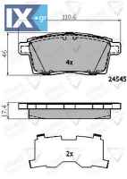 ΣΕΤ ΔΙΣΚΟΦΡΕΝΑ ΟΠΙΣΘ. MAZDA  ADB01731 L2Y62649Z L2Y72648Z EHY4263Z EHY4268Z EHY5263ZA L2Y6263Z L2Y7263Z L2Y72643Z L2Y8263ZA L2Y8263ZB 7T412200AA 7T4Z2200A 7T4Z2V200AA 7U2J2C453AA