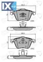ΣΕΤ ΔΙΣΚΟΦΡΕΝΑ ΕΜΠΡ. OPEL  ADB01752 93190982 1605195 1605558 93188031