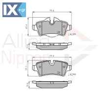 ΣΕΤ ΔΙΣΚΟΦΡΕΝΑ ΟΠΙΣΘ. MINI  ADB01759 34212289154 34216778327 34216794059 34216772894 34216778325 34216778326 34216778327 34216794059