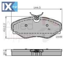 ΣΕΤ ΔΙΣΚΟΦΡΕΝΑ ΕΜΠΡ. RENAULT  ADB01766 6025371662